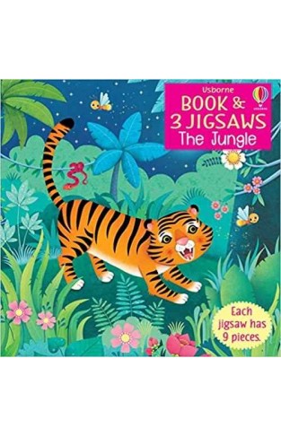 The Jungle (Usborne Book and Jigsaw) - (PB)